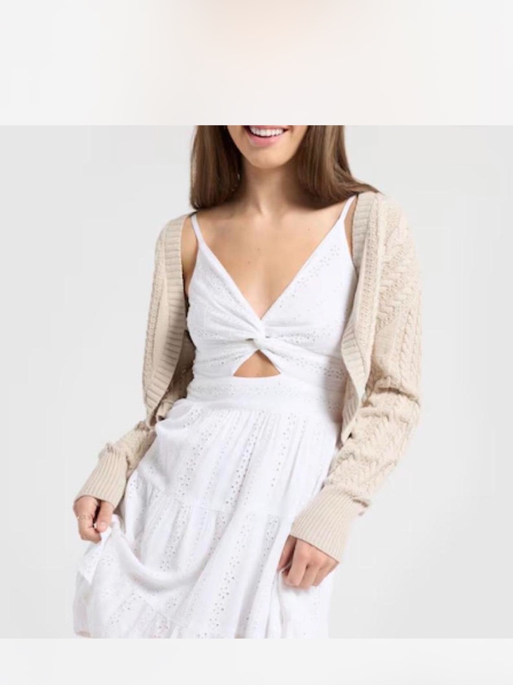 White Mini Dress